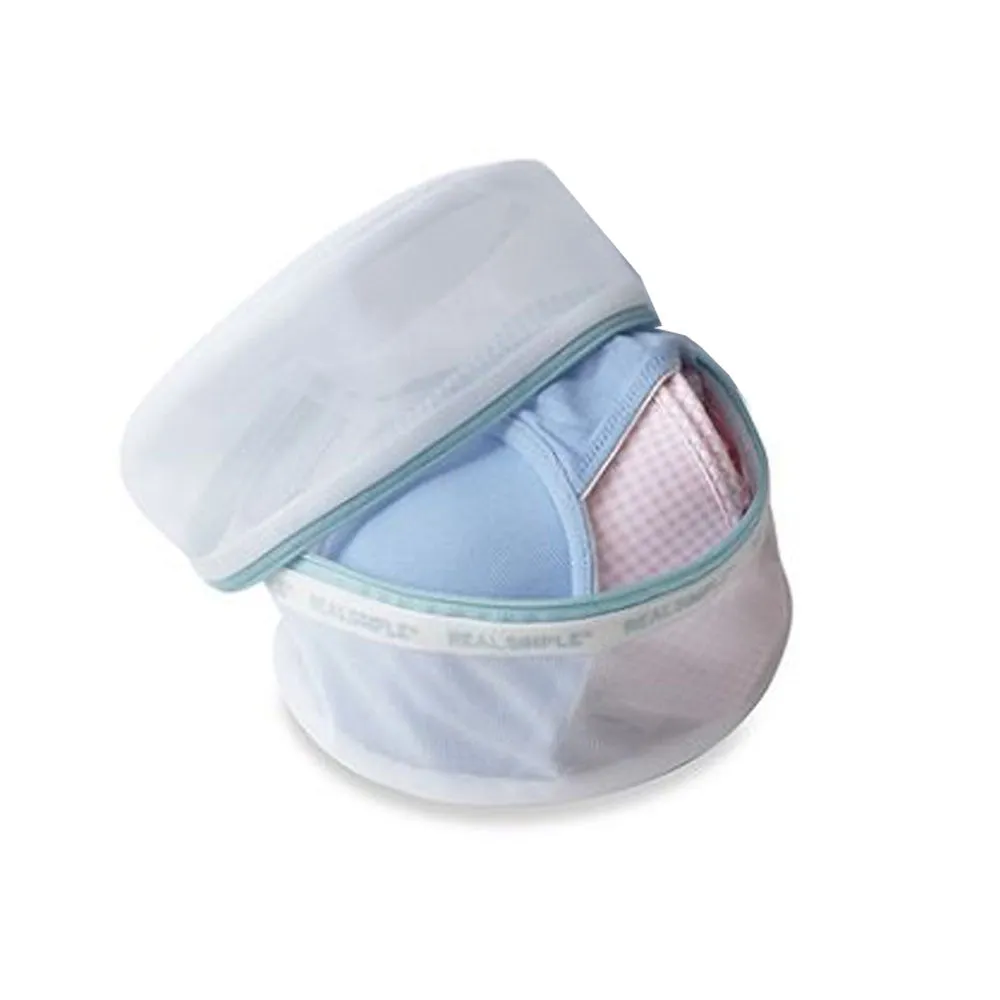 2PC Mesh Laundry Lingerie Bags Delicate Clothes Wash Bra Socks Zippered Net Home