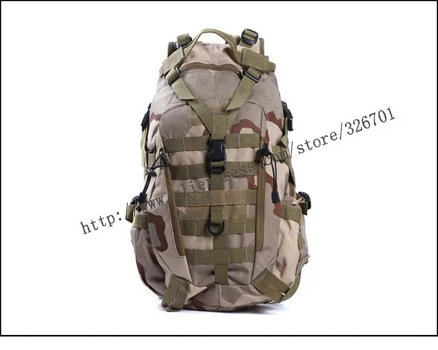 35L-40L Waterproof Molle Backpacks Military 3P Tactics Backpack Assault Nylon Travel Bag for Men Women M108