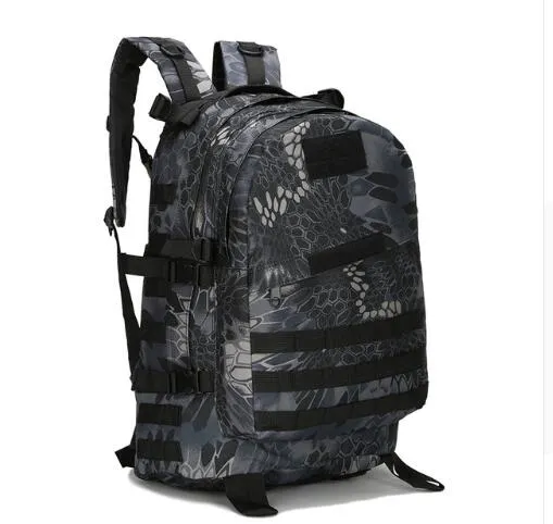 45L Large Capacity Molle Tactical Backpack Army Military Assault Bags Outdoor Hiking Trekking Hunting Camping Bag Camouflage