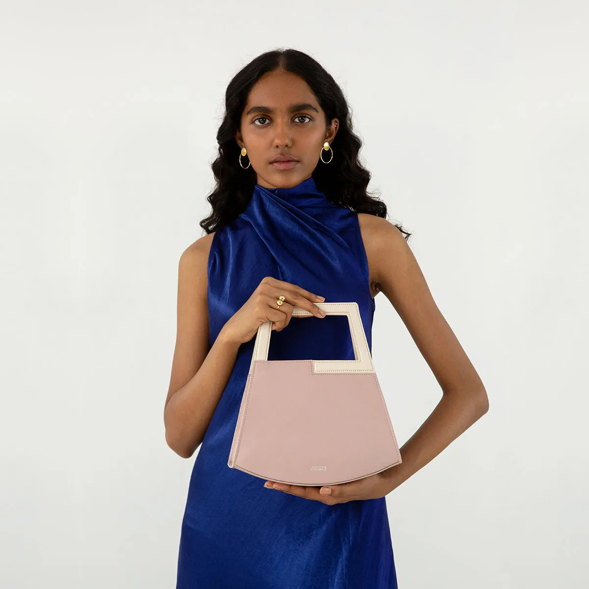Adisee Jil Blush Ivory Handbag
