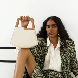Adisee Jil Ivory Sand Handbag