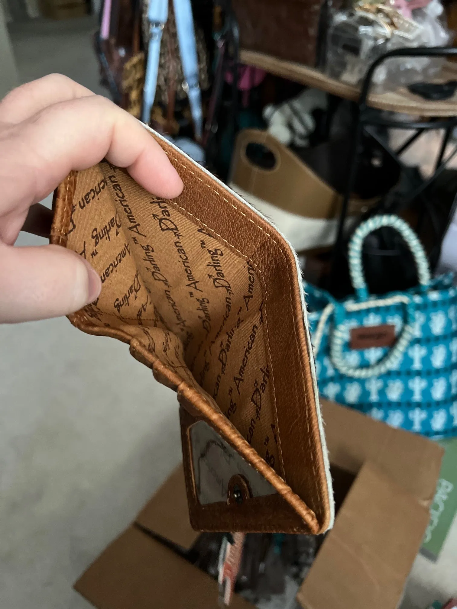 American Darling Women's Compact Bi-Fold Wallet - Multi Handbag