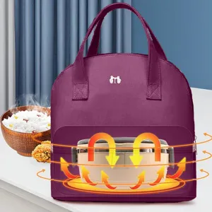 Babymoon Milk Preservation Baby Moms Mothers Diaper Bag | Portable Travel Insulated | Milk Bottle Container Storage Cooler Bag | Dark Purple