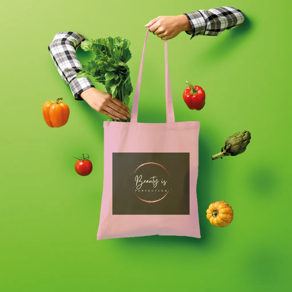 Beauty is Perfection Shopper Tote Bag