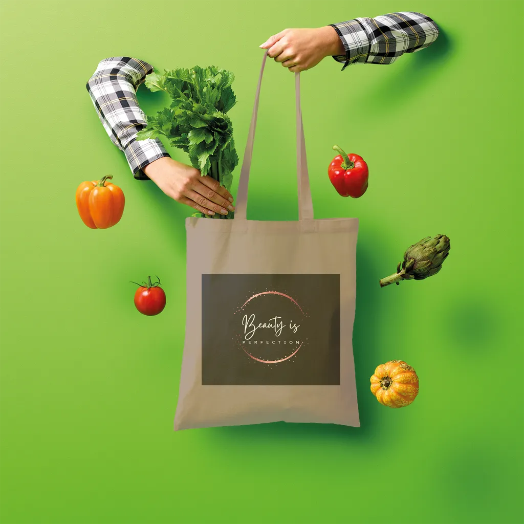 Beauty is Perfection Shopper Tote Bag