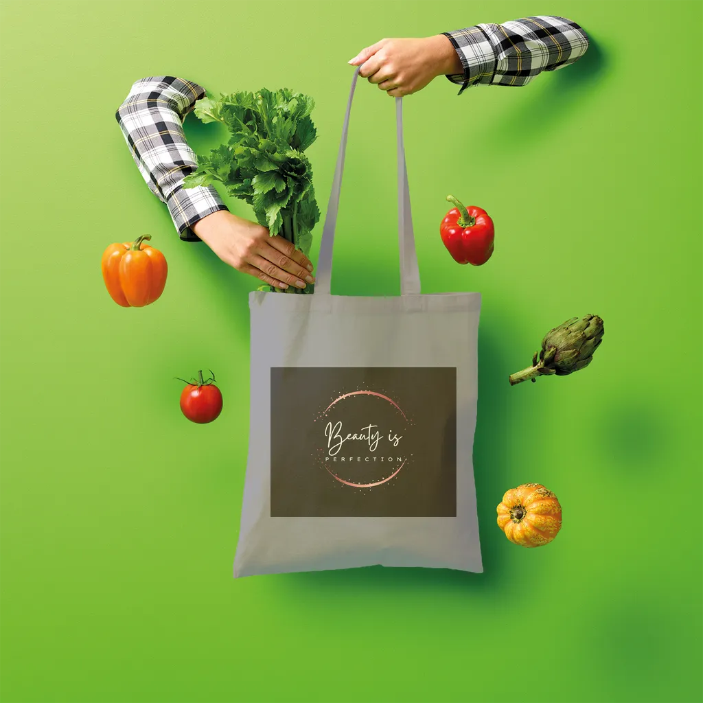 Beauty is Perfection Shopper Tote Bag