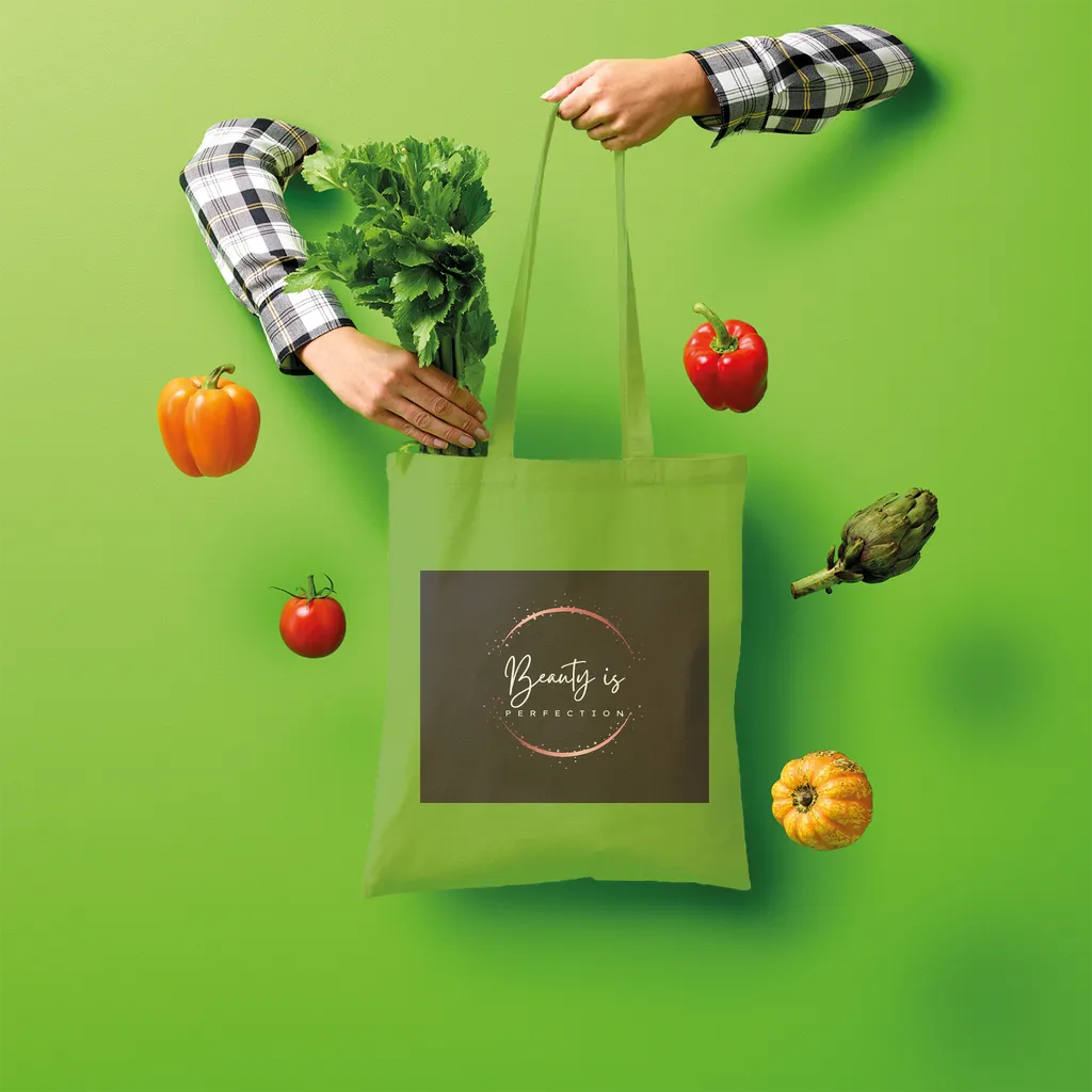 Beauty is Perfection Shopper Tote Bag