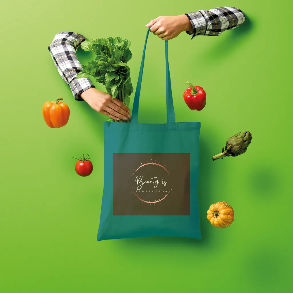 Beauty is Perfection Shopper Tote Bag
