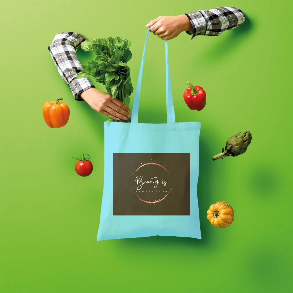 Beauty is Perfection Shopper Tote Bag