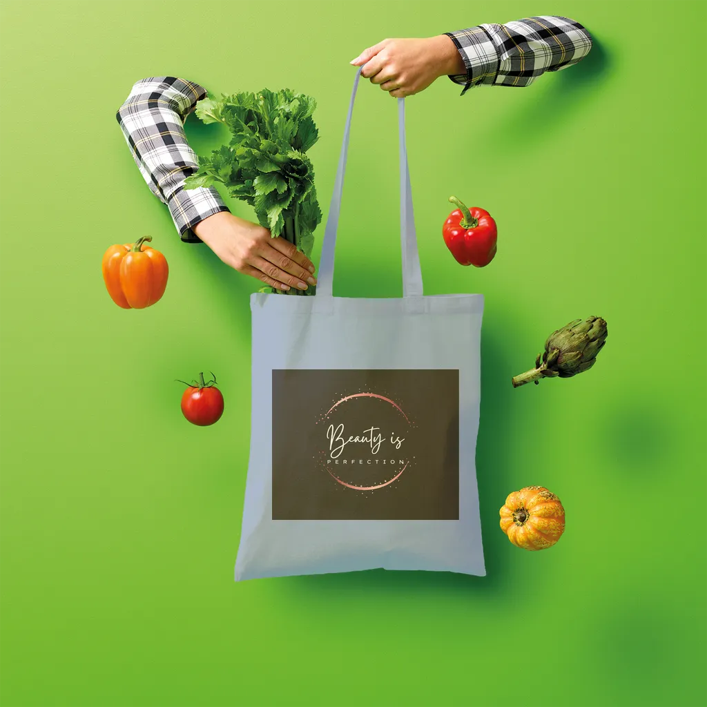 Beauty is Perfection Shopper Tote Bag