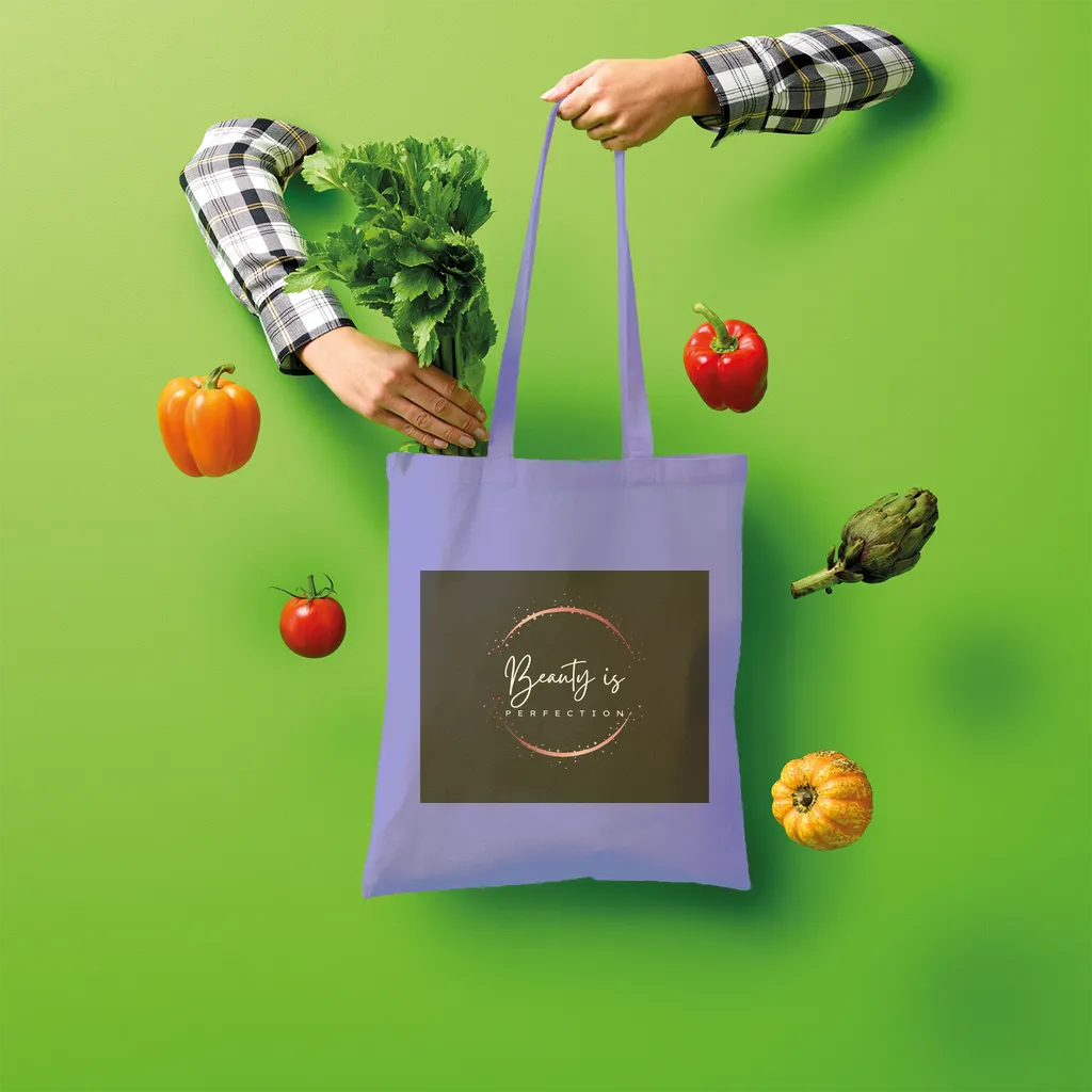 Beauty is Perfection Shopper Tote Bag