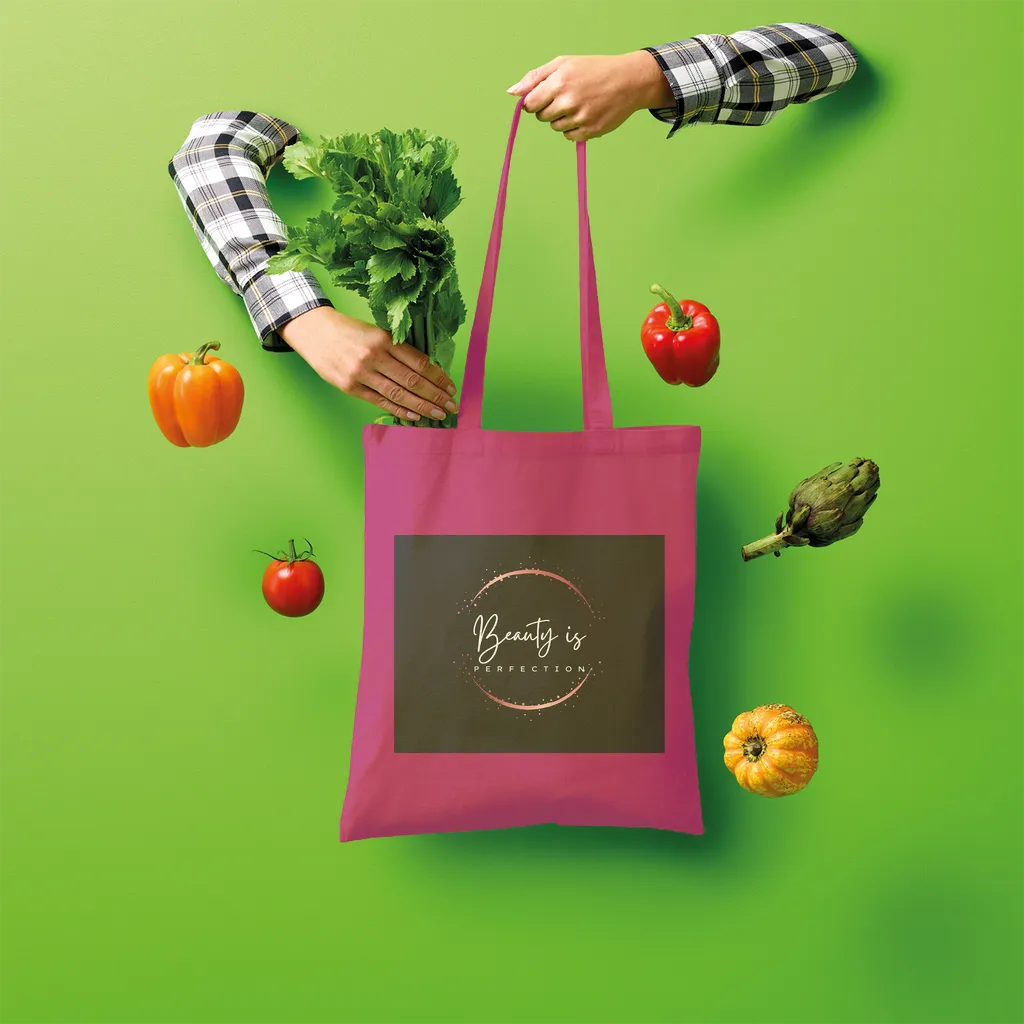 Beauty is Perfection Shopper Tote Bag
