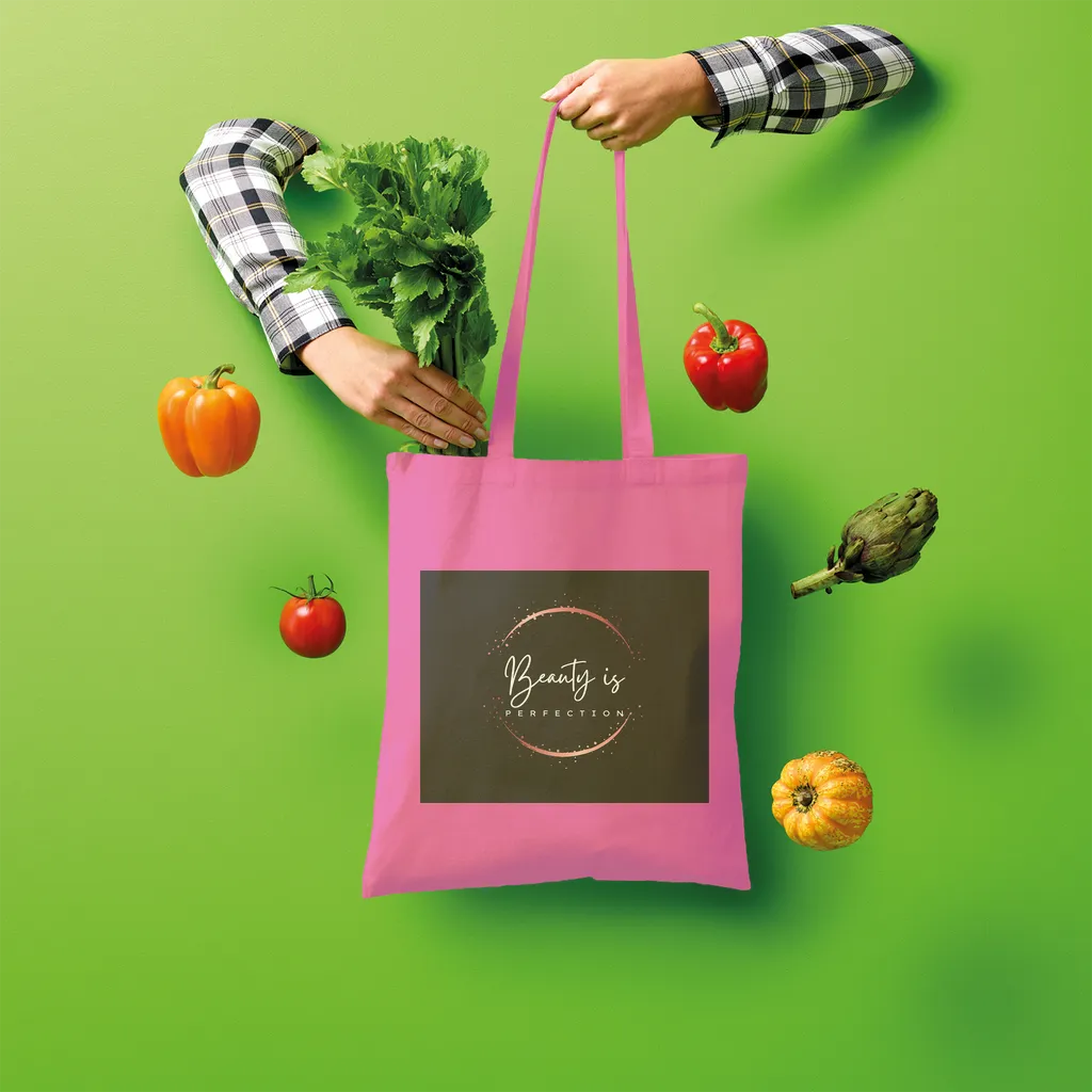 Beauty is Perfection Shopper Tote Bag