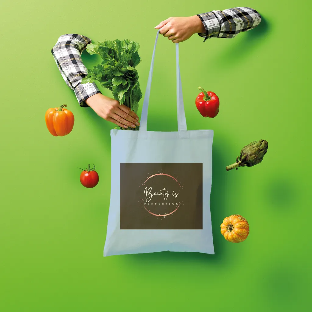 Beauty is Perfection Shopper Tote Bag