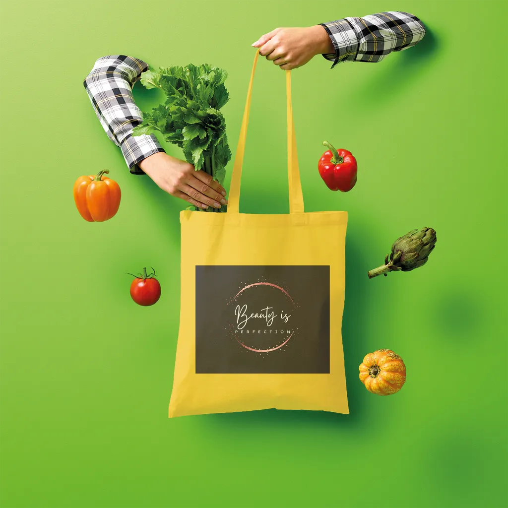 Beauty is Perfection Shopper Tote Bag