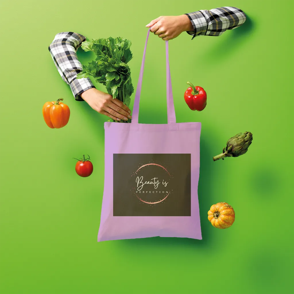 Beauty is Perfection Shopper Tote Bag