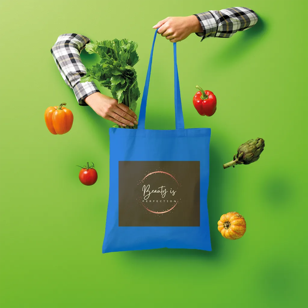 Beauty is Perfection Shopper Tote Bag