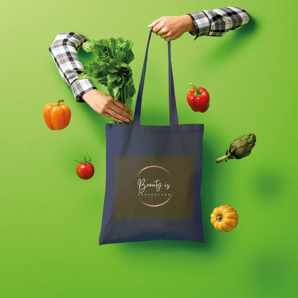 Beauty is Perfection Shopper Tote Bag