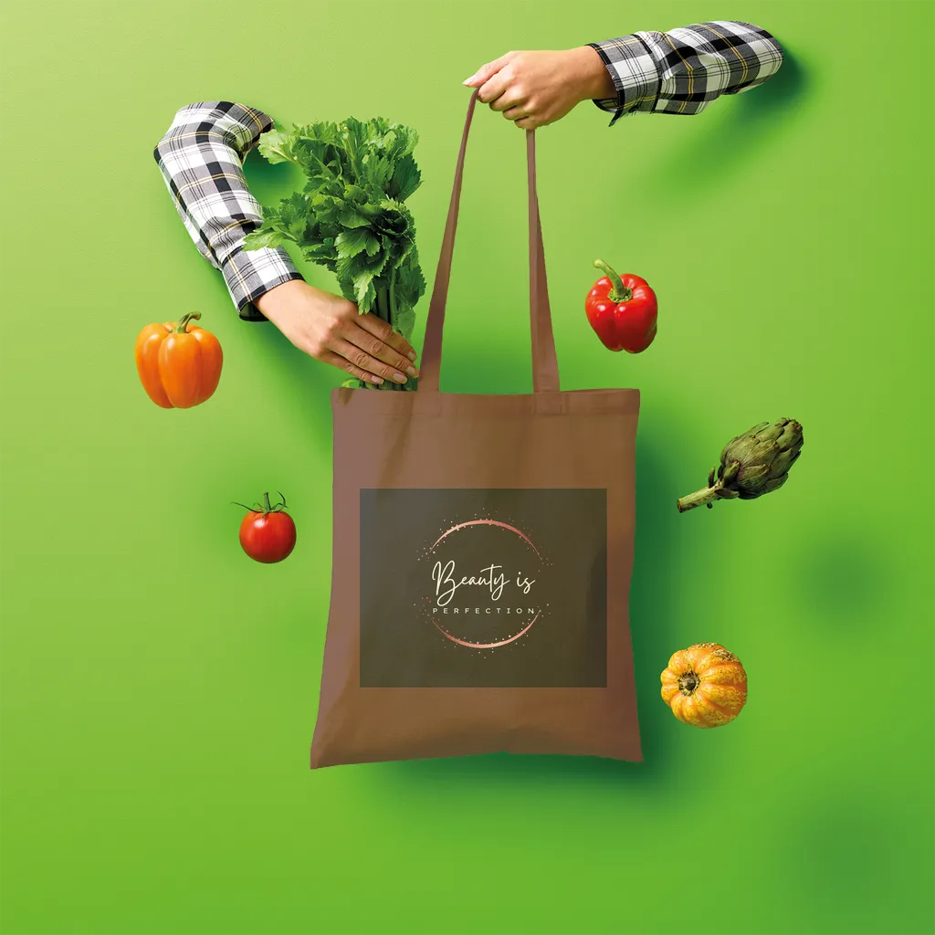 Beauty is Perfection Shopper Tote Bag