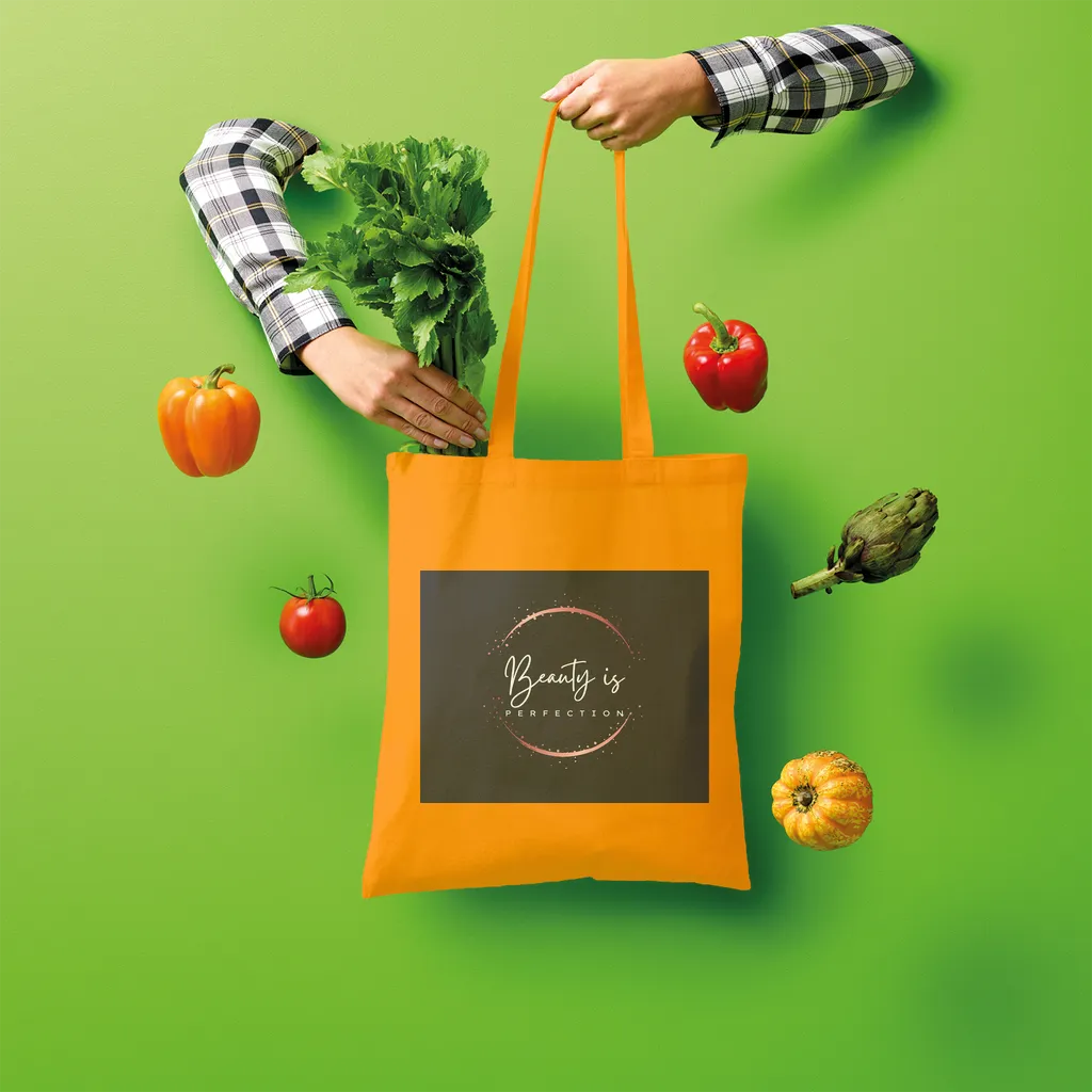 Beauty is Perfection Shopper Tote Bag