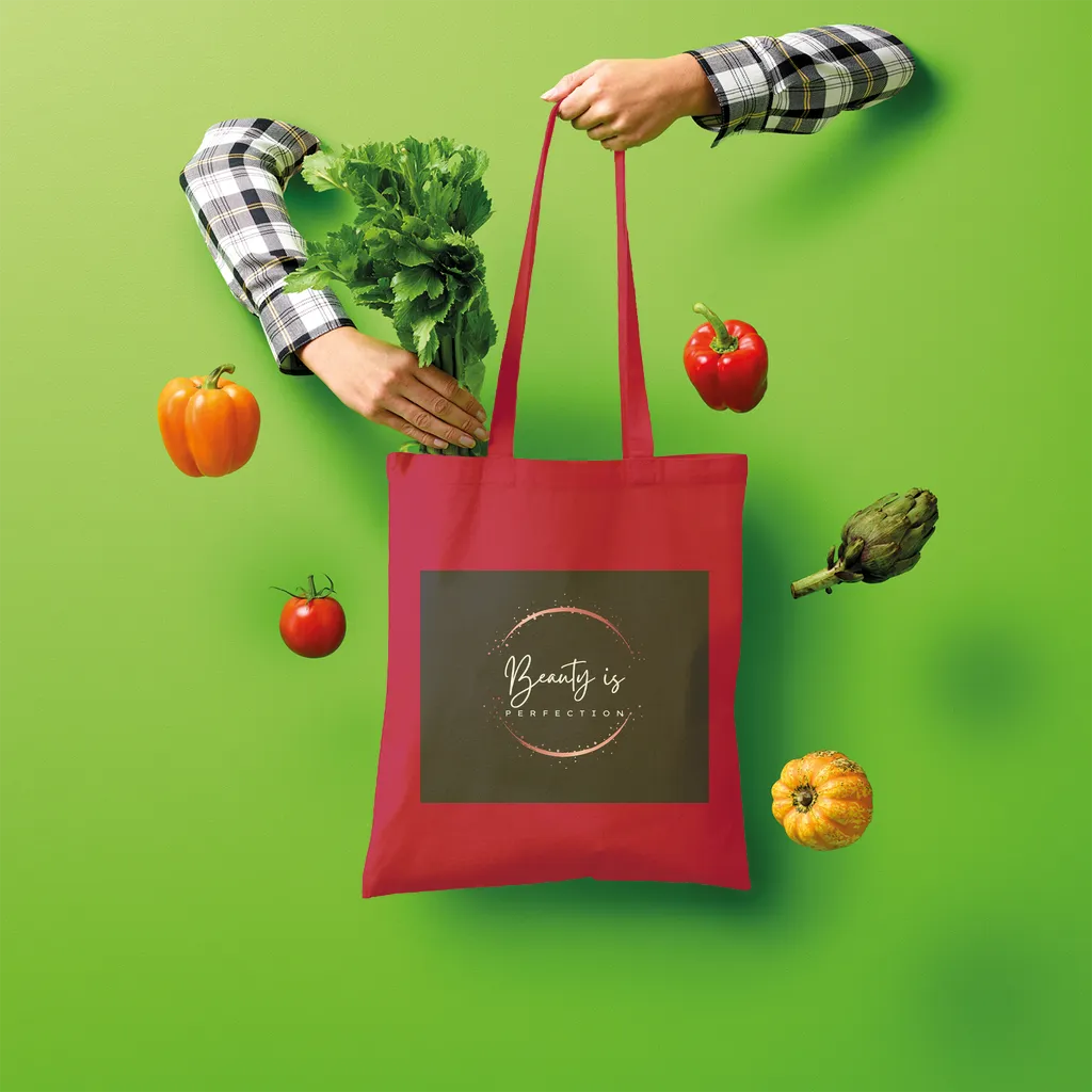 Beauty is Perfection Shopper Tote Bag