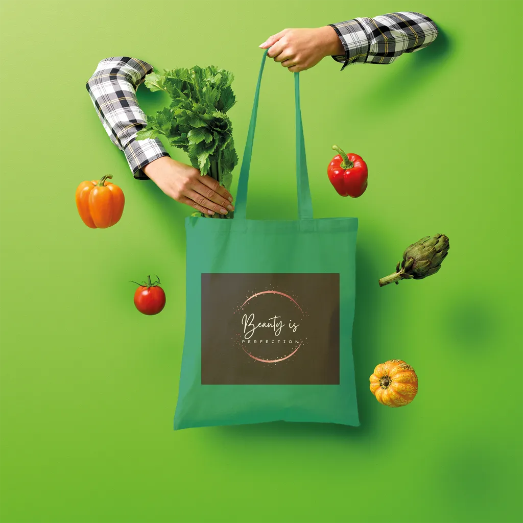 Beauty is Perfection Shopper Tote Bag