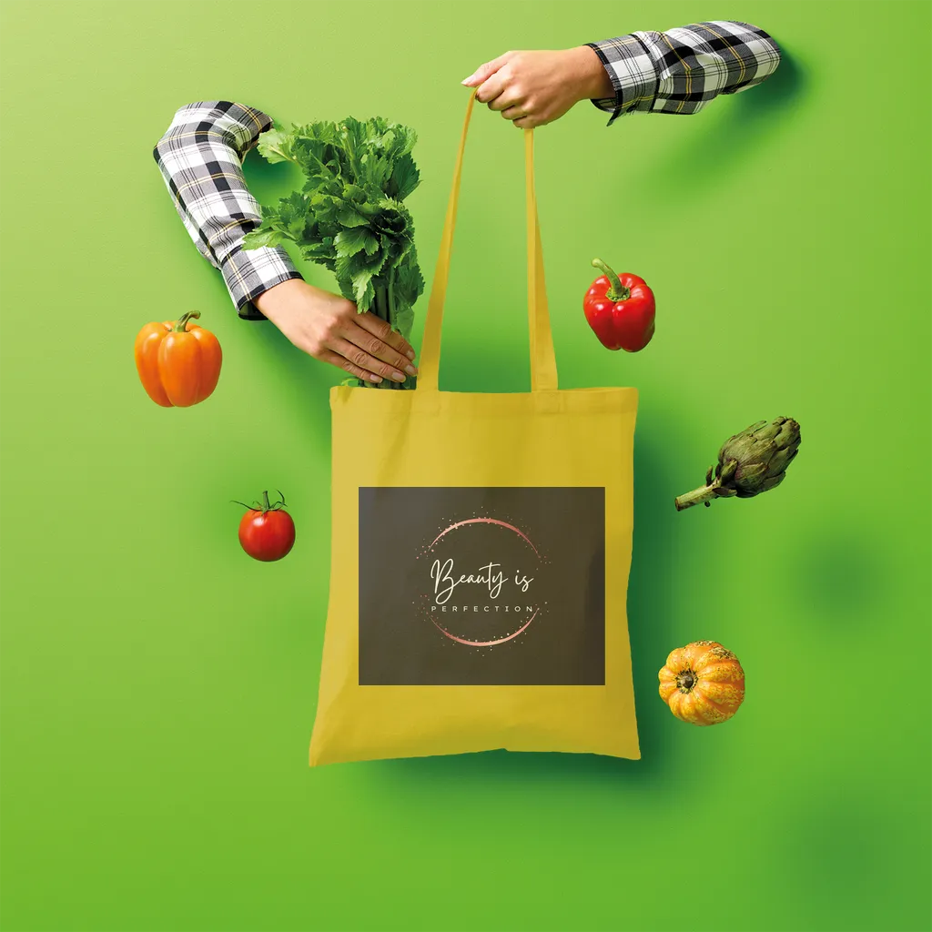 Beauty is Perfection Shopper Tote Bag