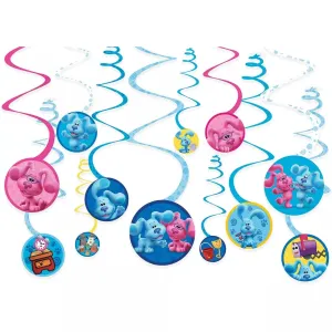 Blue's Clues Hanging Swirl Decorations