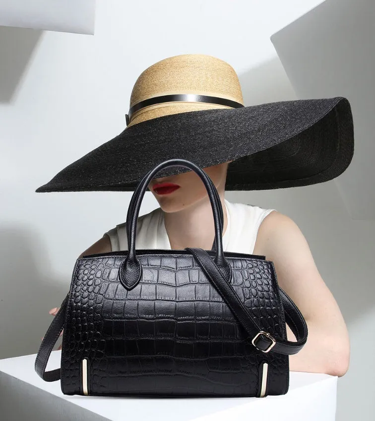 Caroline  Legere Damenhandtasche mit tierischem Muster