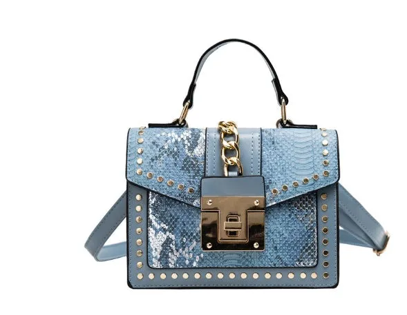 Caroline  Vegane Alligator Damen Schultertaschen