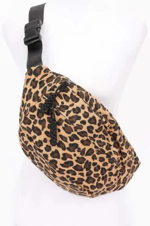 Cotton Canvas Leo Crossbody Bag – Bold, Stylish, and Practical