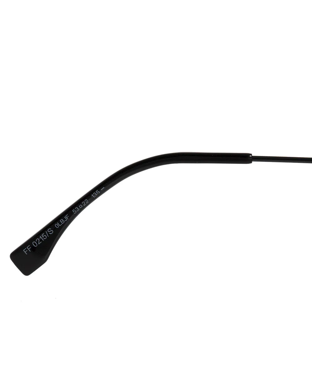 Fendi Hypnoshine Cat Eye Sunglasses FF0215S 0LB JF 53