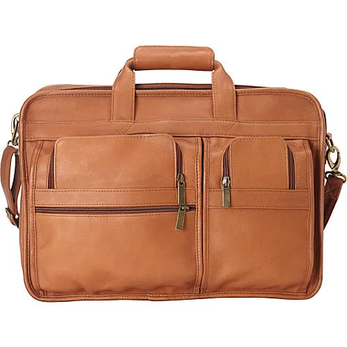 Le Donne Leather Expandable Multi Function Briefcase