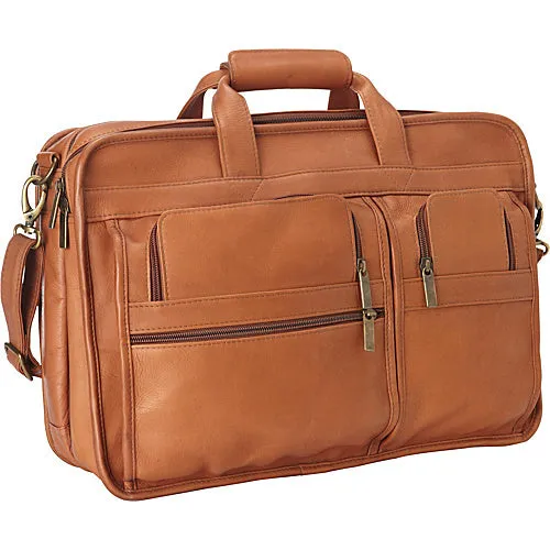 Le Donne Leather Expandable Multi Function Briefcase
