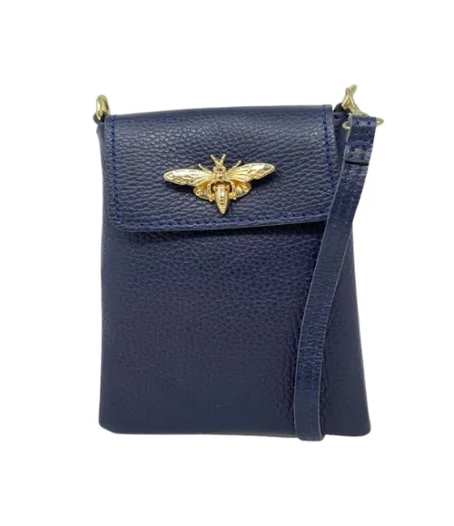 Leather Crossbody - multiple colors