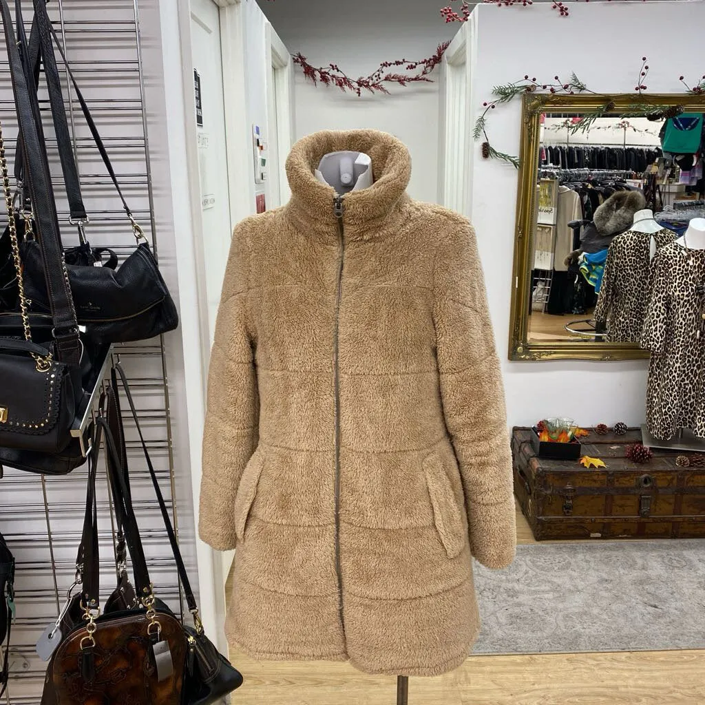Lucky Brand teddy coat M