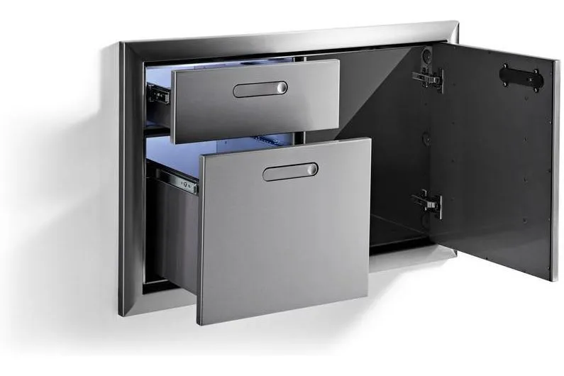 Lynx LSA36-4 36" Storage door & double drawer combination