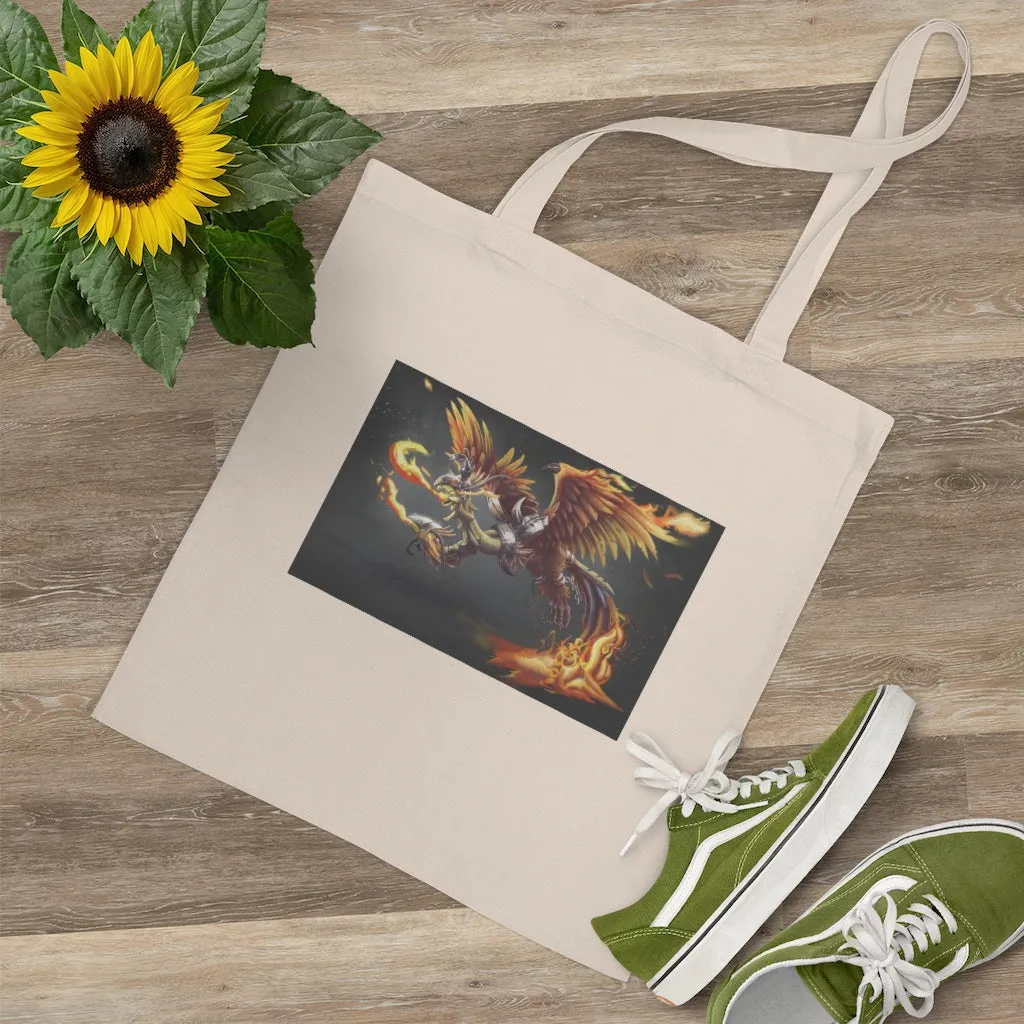 Merciless the Flaming SkyBird Tote Bag