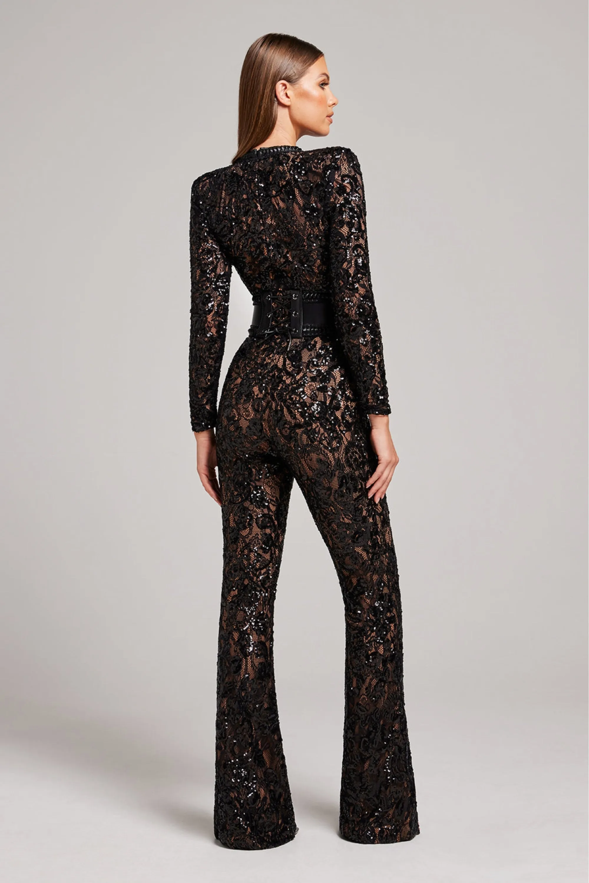 Modestique london- Mia Lace Jumpsuit