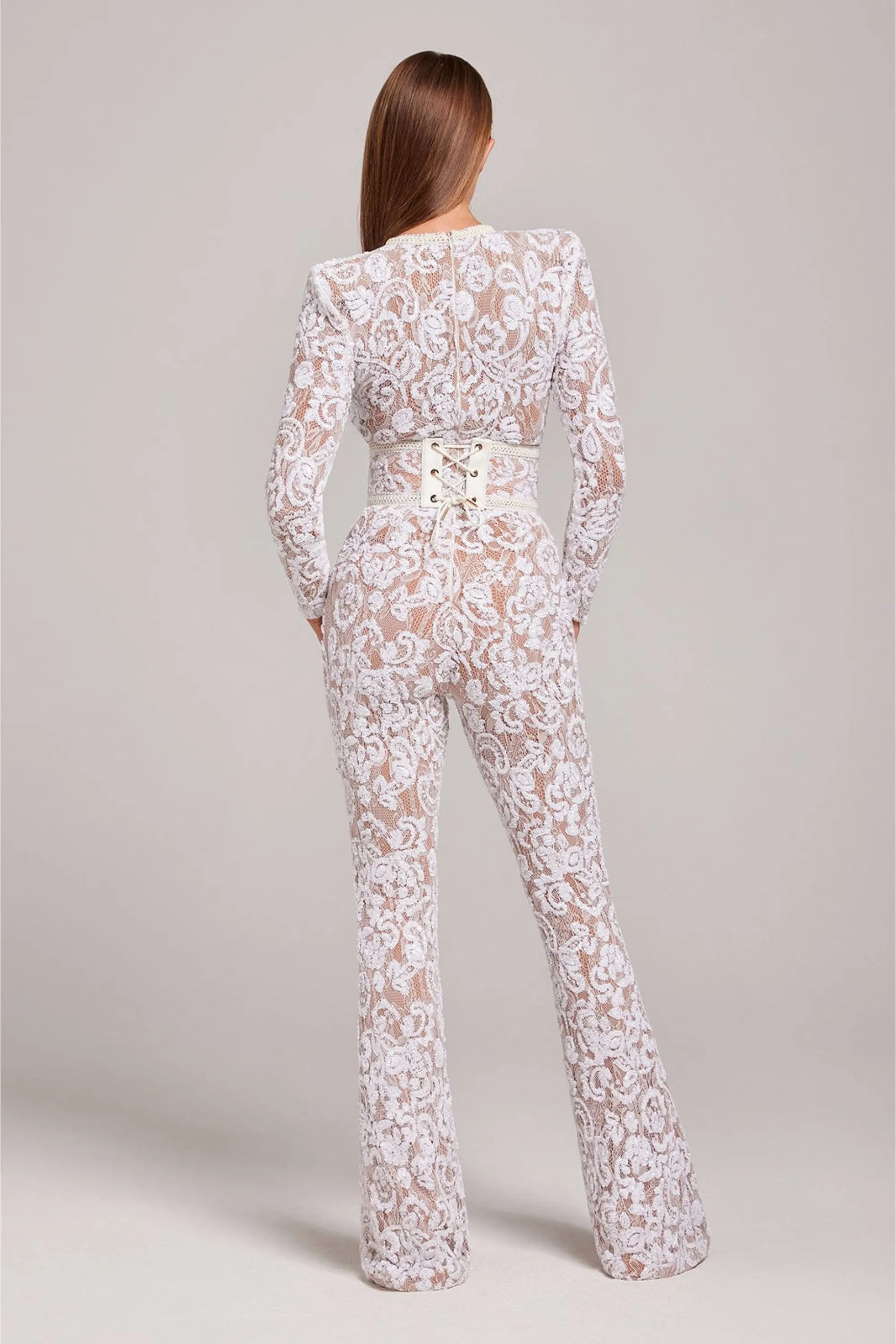 Modestique london- Mia Lace Jumpsuit