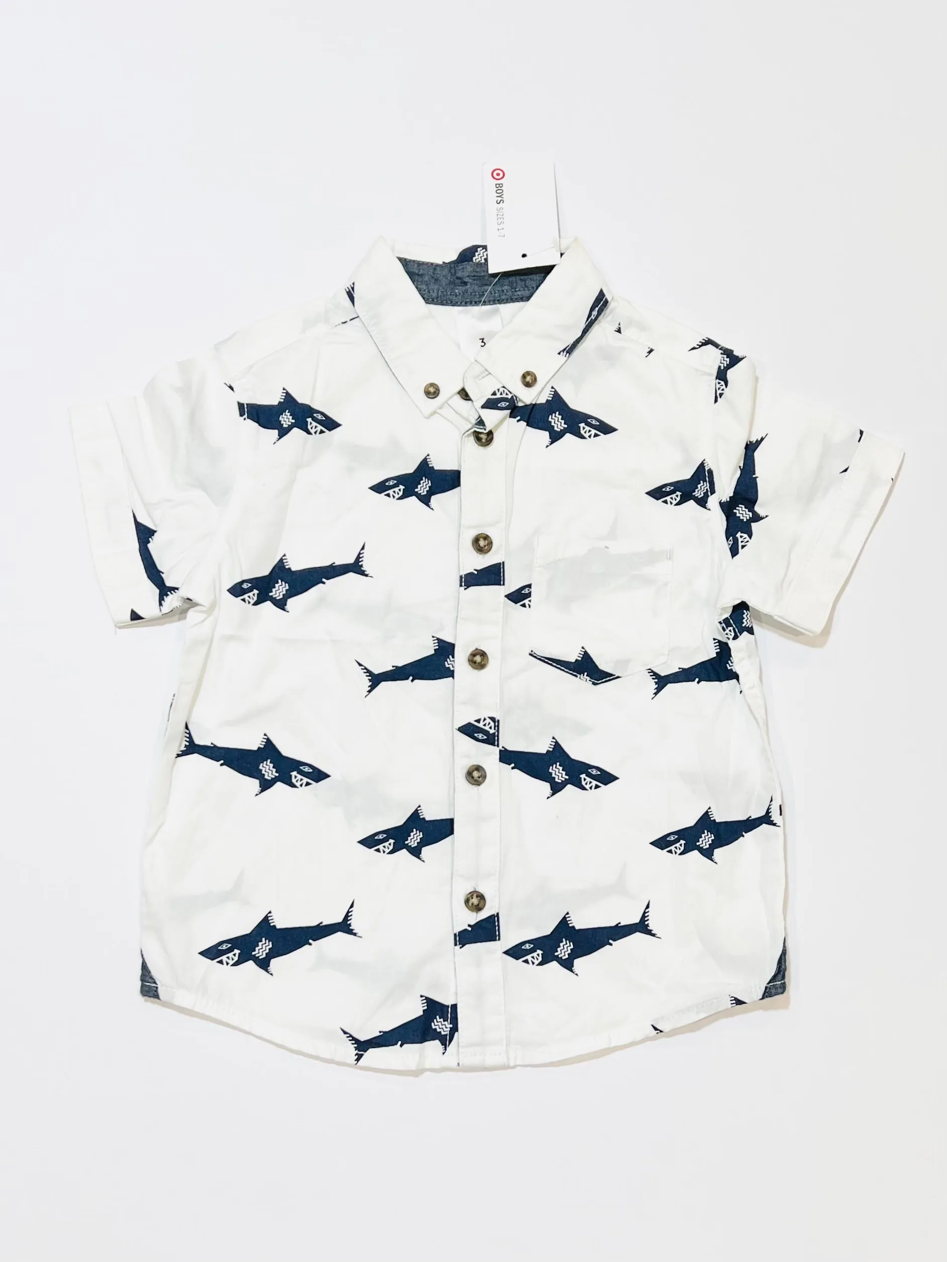 Sharks shirt brand new - Size 3