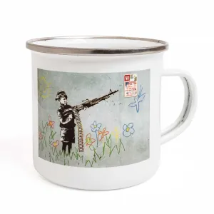 Star Editions Graffiti Enamel Mug, Crayon Boy