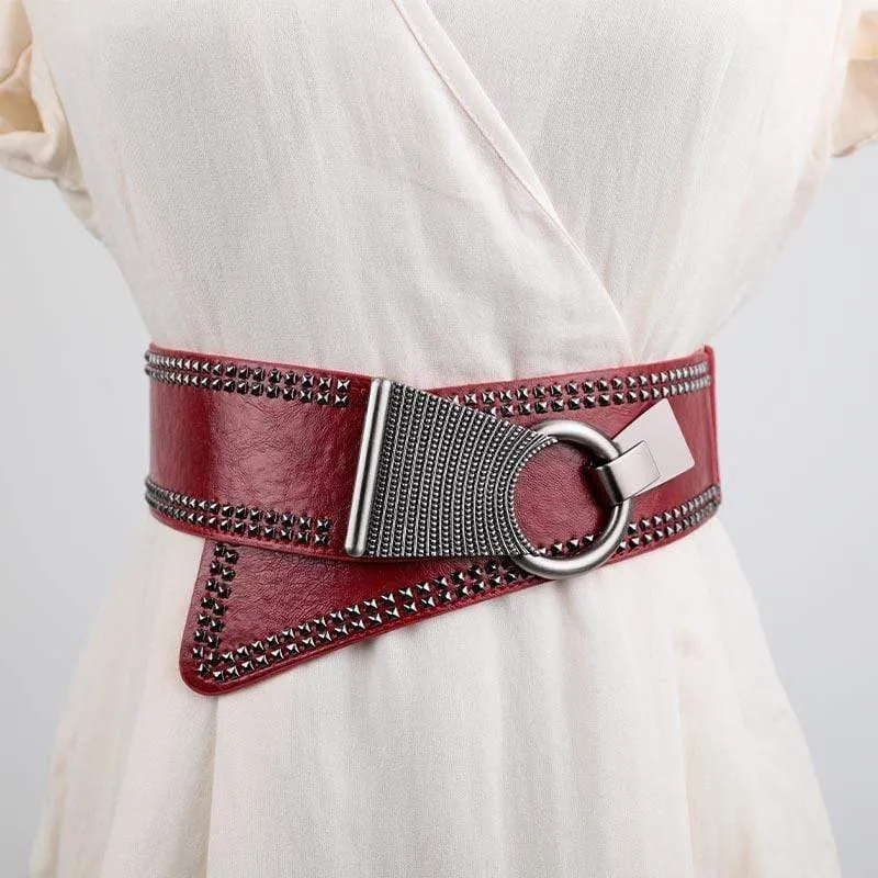 Steampunk Rivet Belt