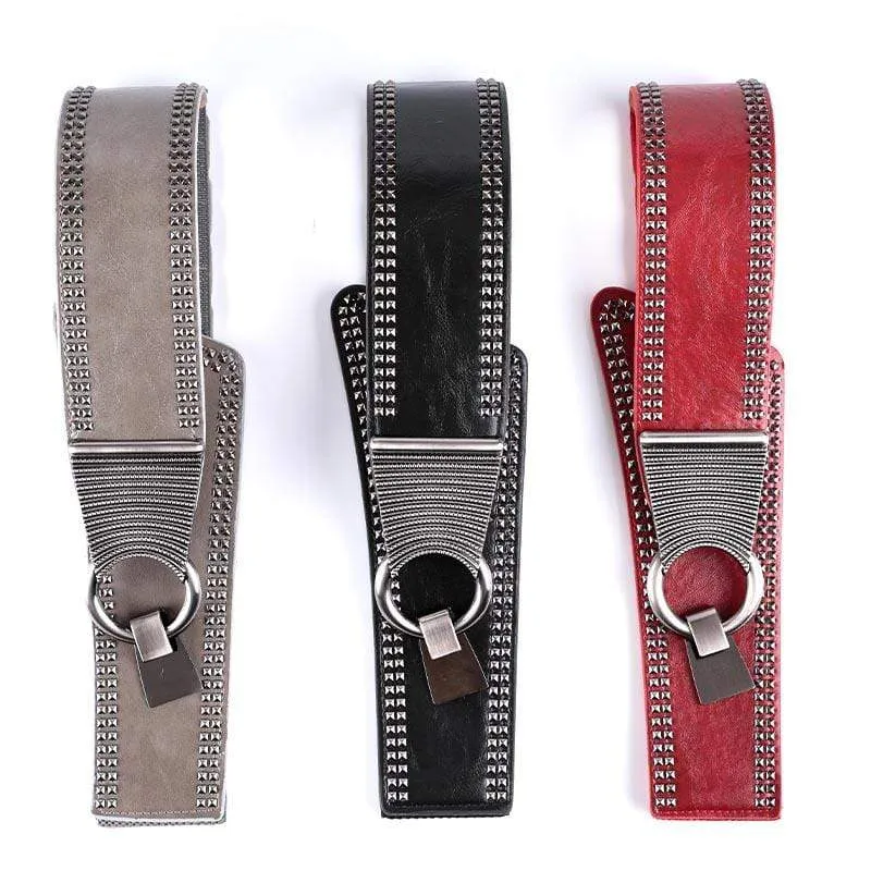 Steampunk Rivet Belt