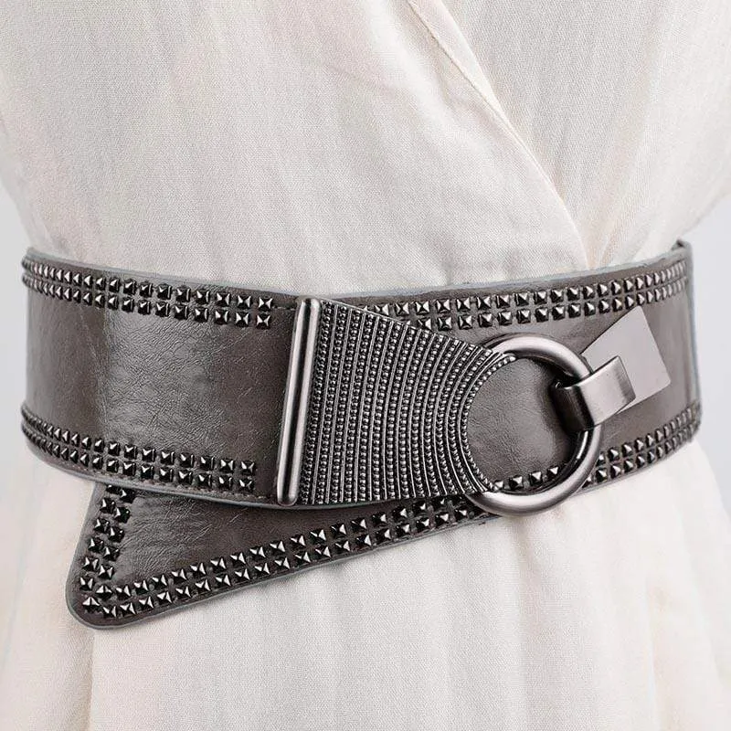 Steampunk Rivet Belt