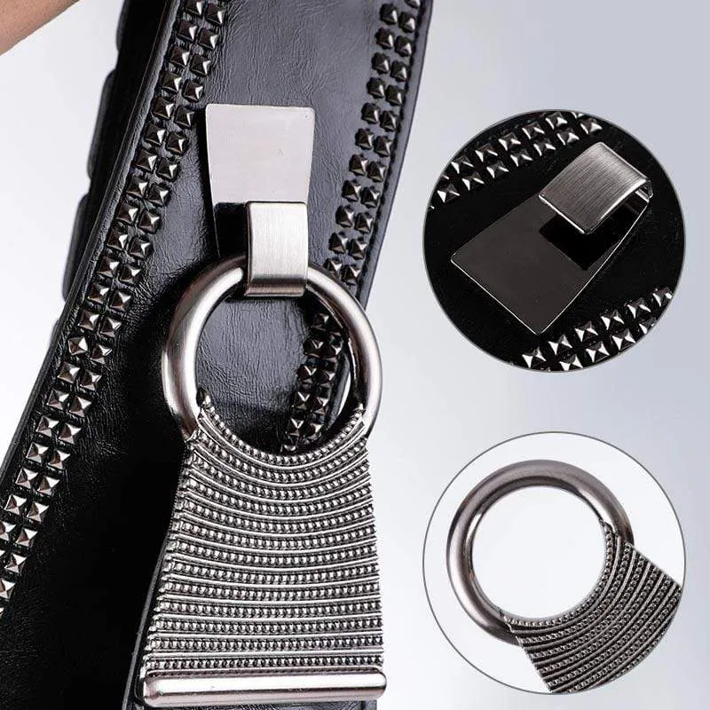 Steampunk Rivet Belt