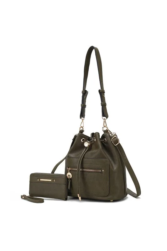 TEEK - MKF Larissa Bucket Handbag with Wallet