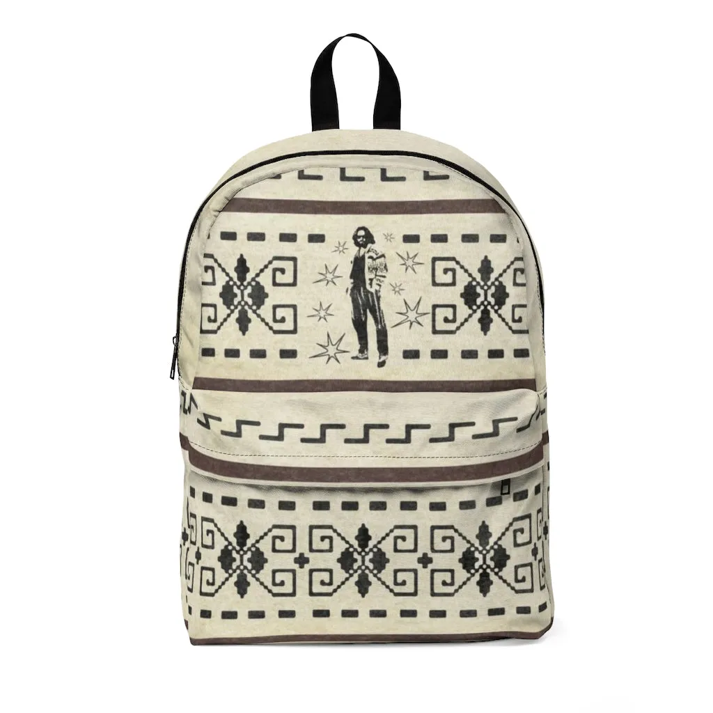 The Dude's Back Pack w/ The Iconic Big Lebowski Silhouette
