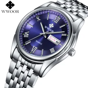 WWOOR Men Watch Top Brand Luxury