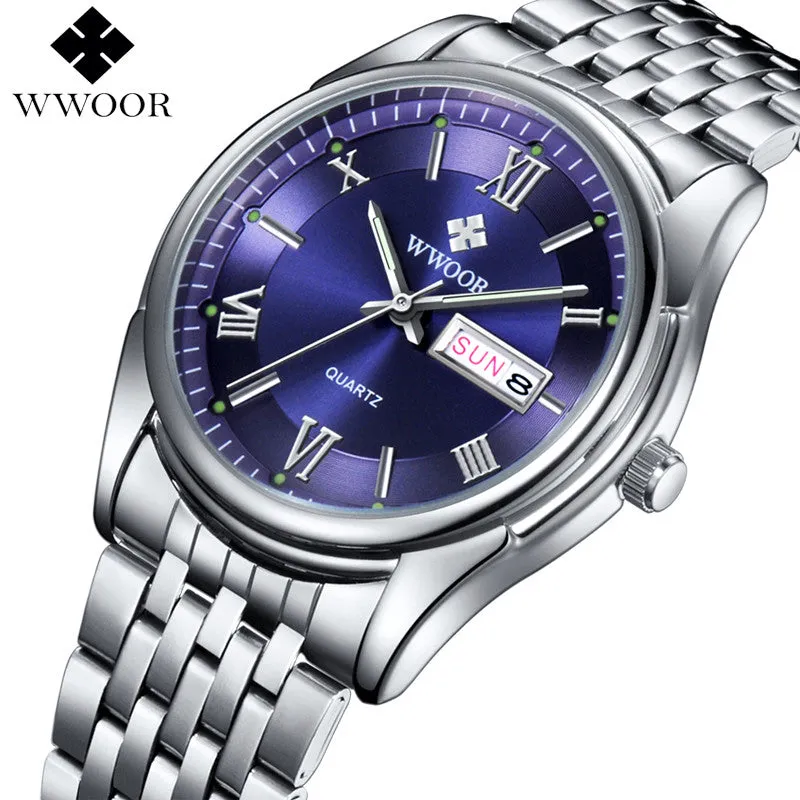 WWOOR Men Watch Top Brand Luxury